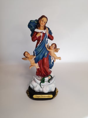 VIRGEN DESATANUDOS 20CM
