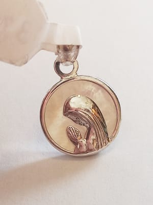 MEDALLA NACAR AG 12 MM