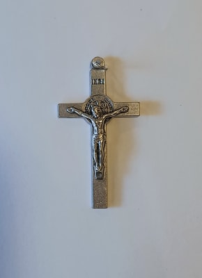 CRUZ DE SAN BENITO ALPACA 5 CM