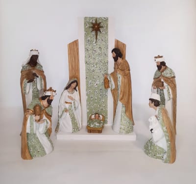 NACIMIENTO ESPECIAL VERDE 33CM