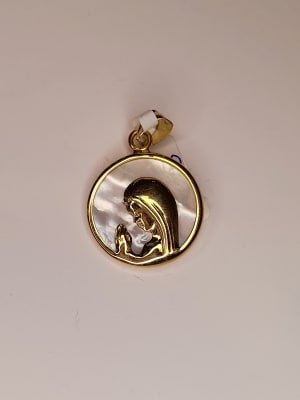 MEDALLA NACAR AU 17MM