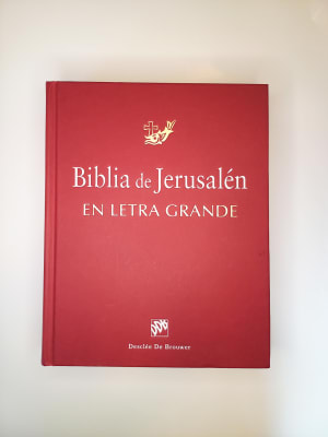 BIBLIA DE JERUSALEN EN LETRA GRANDE