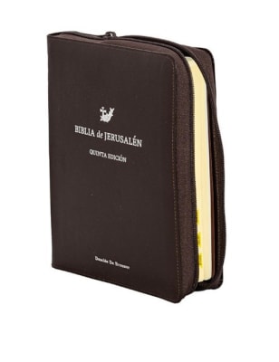 BIBLIA DE JERUSALEN MANUAL CON CREMALLERA
