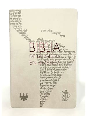 LA BIBLIA DE LA IGLESIA EN AMERICA TAPA DE CUERO SINTETICO