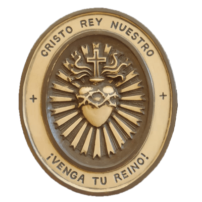 CUADRO  DETENTE SAGRADO CORAZON RC 14CM