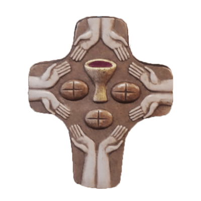 CRUZ EUCARISTICA 11CM SIN BASE