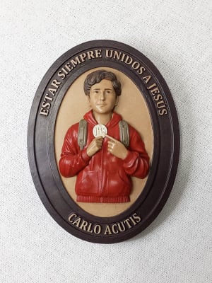 CUADRO CARLOS ACUTI AZUL