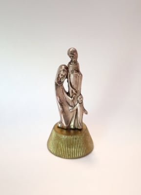 ESTATUILLA SAGRADA FAMILIA CON IMÁN 5 CMS