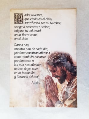 LAMINA DEL PADRE NUESTRO