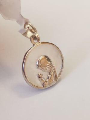 MEDALLA NACAR AG 17 MM