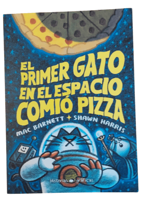 EL PRIMER GATO EN EL ESPACIO COMIO PIZZA