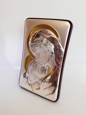 CUADRO ITALIANO LAMINA DE PLATA