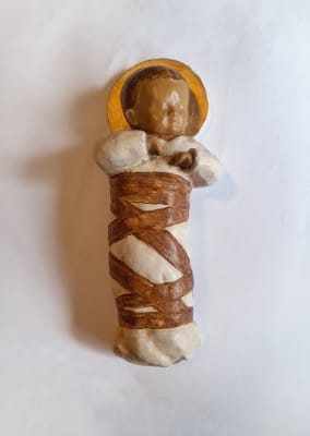 JESUS MEDIANO CON AUREOLA 21CM