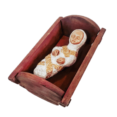 NIÑO DE LA VIRGEN CAMPESINA 13CM