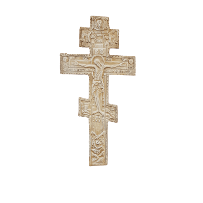 CRUZ BIZANTINA MARFILINA 26,5CM