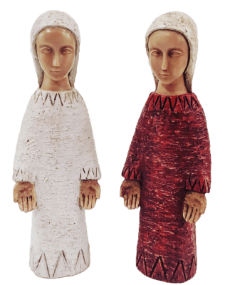 VIRGEN ANUNCIACION 17CM