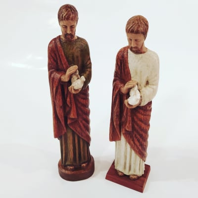 SAN JOSE PEQUEÑO CON PALOMAS