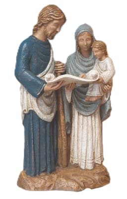 SAGRADA FAMILIA CON ROLLO