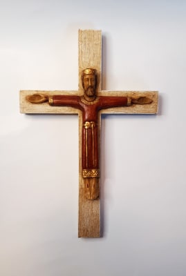 CRUZ SACERDOTE 19 CMS CON BASE