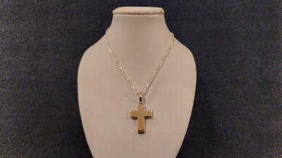 CRUZ GRUESA PLATA 18MM