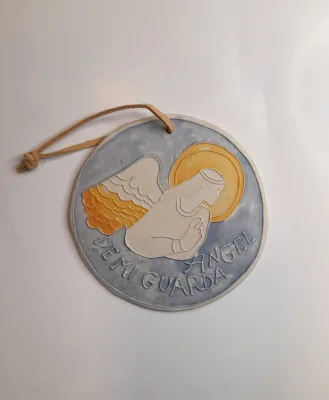 ANGEL DE LA GUARDA CERAMICA