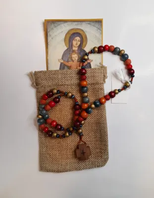 ROSARIO CUENTAS DE COLORES