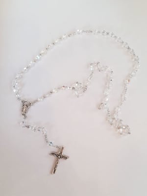 ROSARIO CRISTAL 5 MM