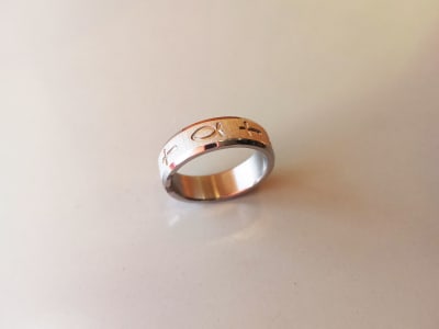 ANILLO ACERO QUIRURGICO