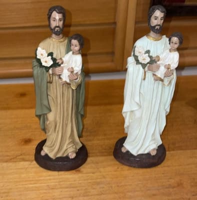 SAN JOSE CON JESUS BLANCO Y COLOR