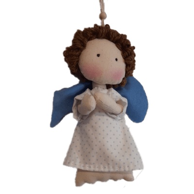 ANGEL NIÑO CON MEDALLA PARA COLGAR