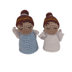 ANGEL TEJIDO A CROCHET MINI