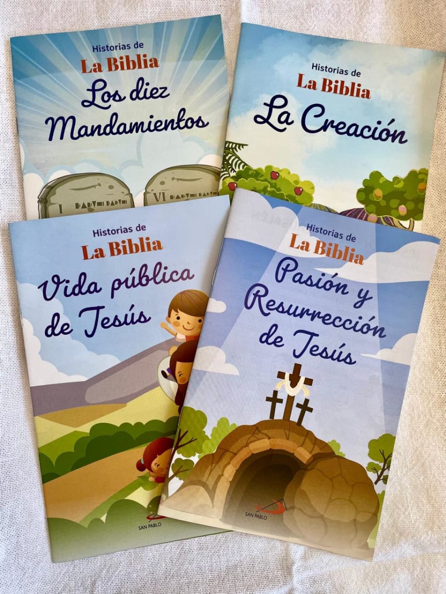 FOLLETO HISTORIAS DE LA BIBLIA: LOS DIEZ MANDAMIENTOS1