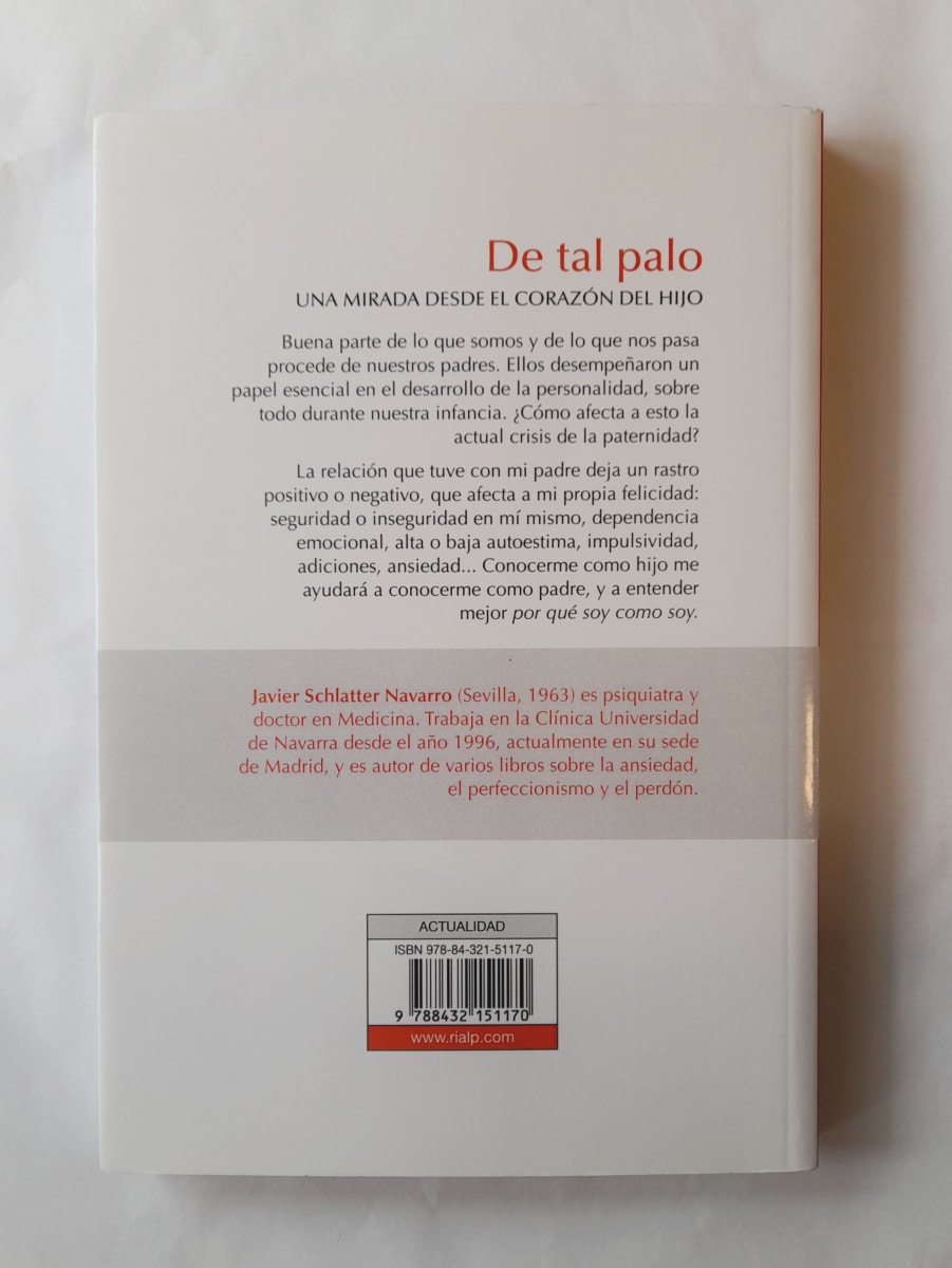 DE TAL PALO. UNA MIRADA DESDE EL CORAZON DEL HIJO2