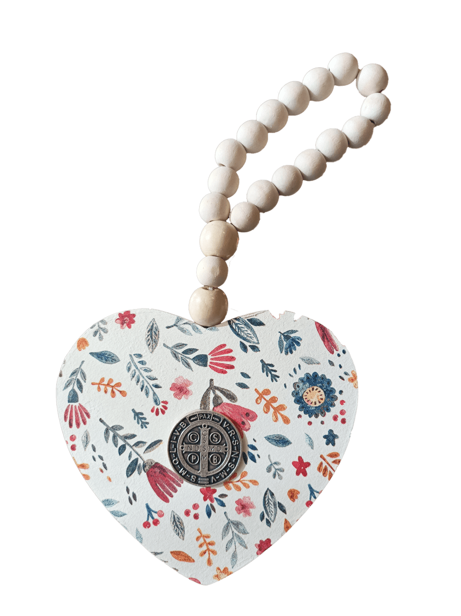CORAZON DECCOUPAGE COLGAR 24 CM2