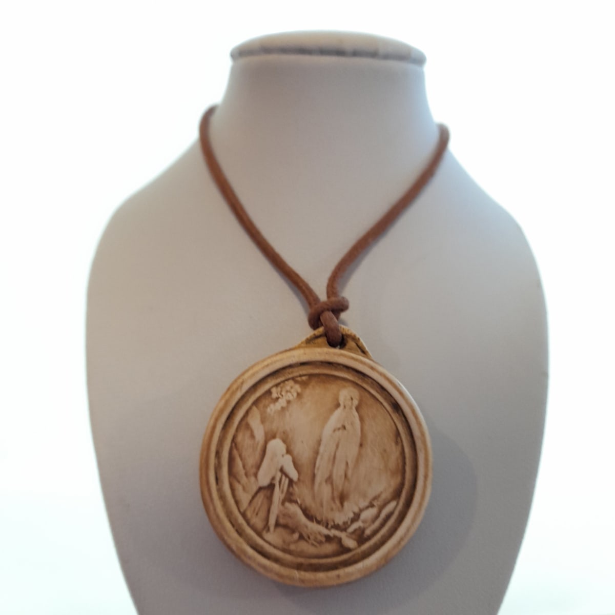 MEDALLA LOURDES CORDON 4CM1
