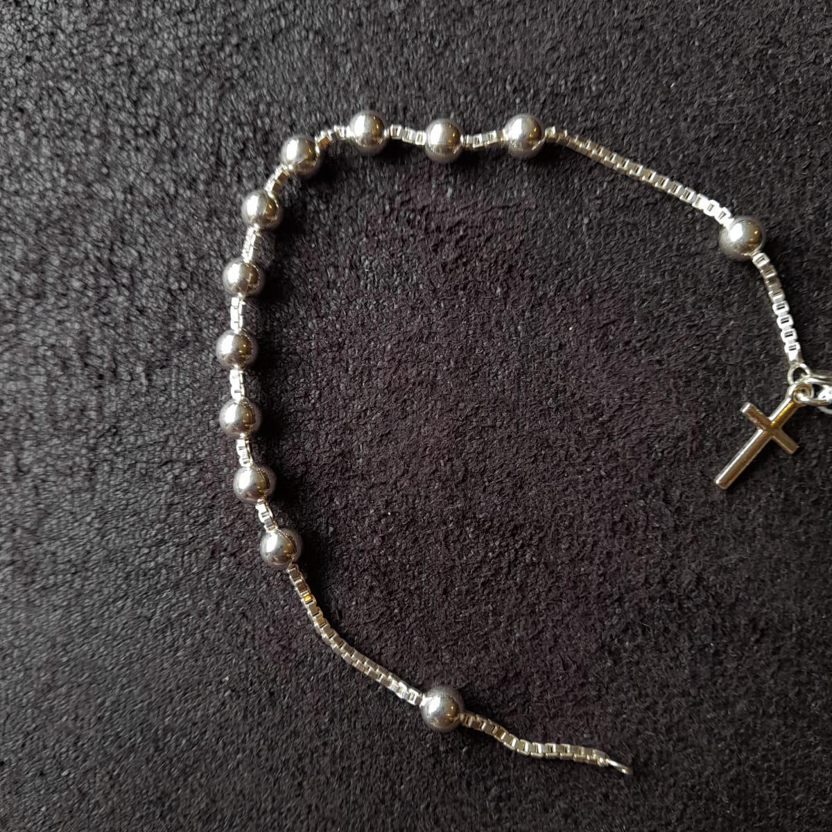 PULSERA PLATA DENARIO BOLITA GRANDE1