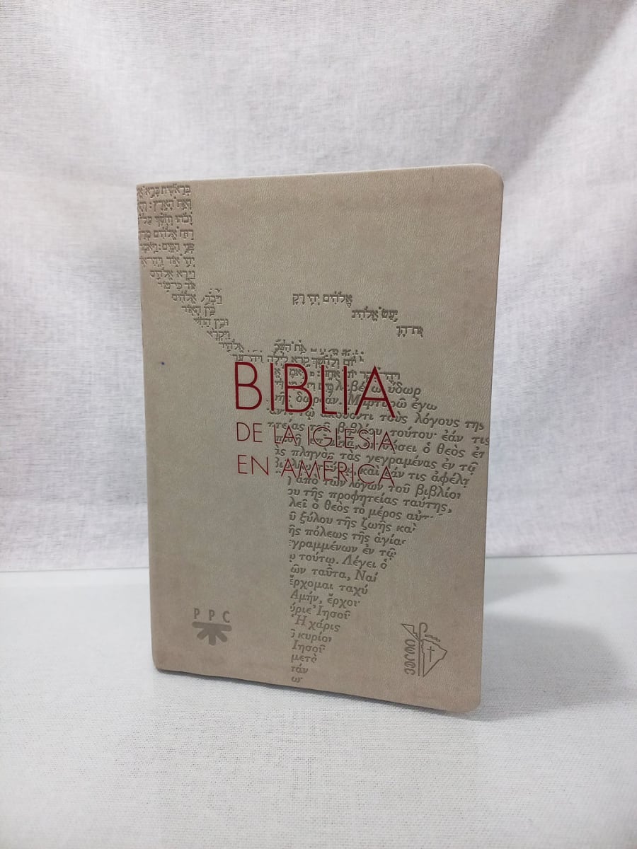 LA BIBLIA DE LA IGLESIA EN AMERICA TAPA DE CUERO SINTETICO1