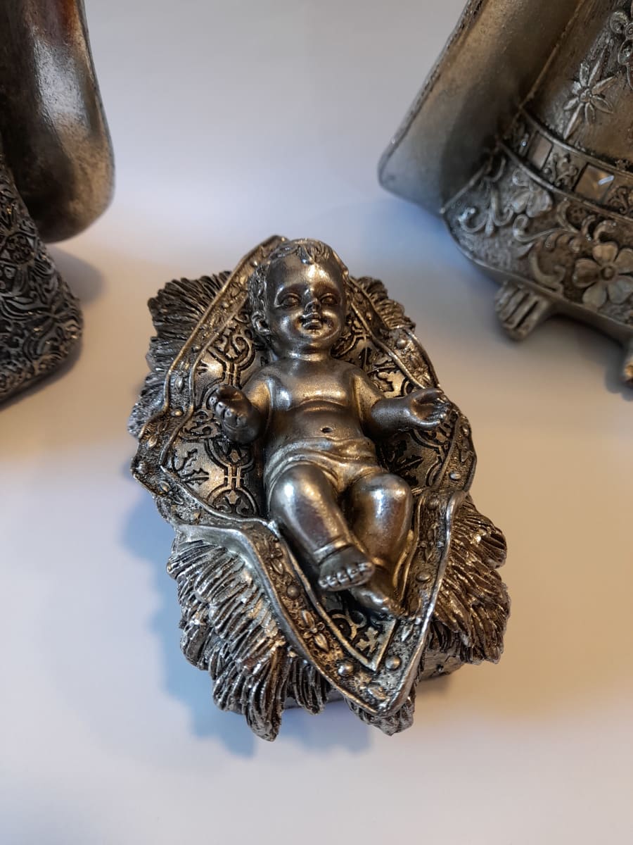 PESEBRE POLYRESINA 3 PIEZAS3