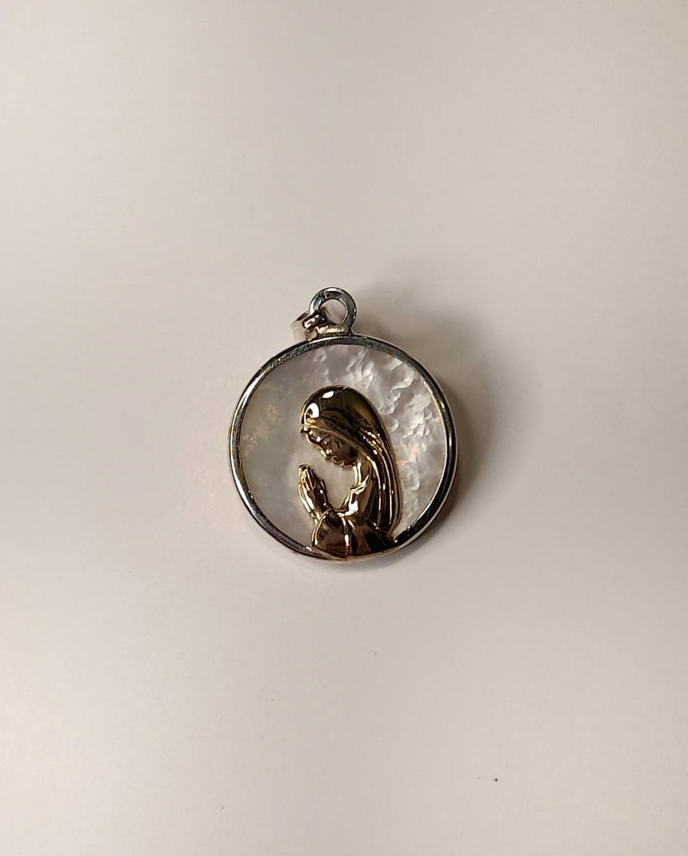 MEDALLA NACAR DUBLE 17 MM2