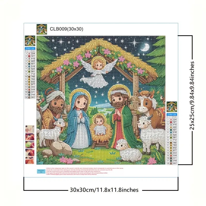 KIT PUNTO DE CRUZ DIAMANTE DE LA NATIVIDAD2