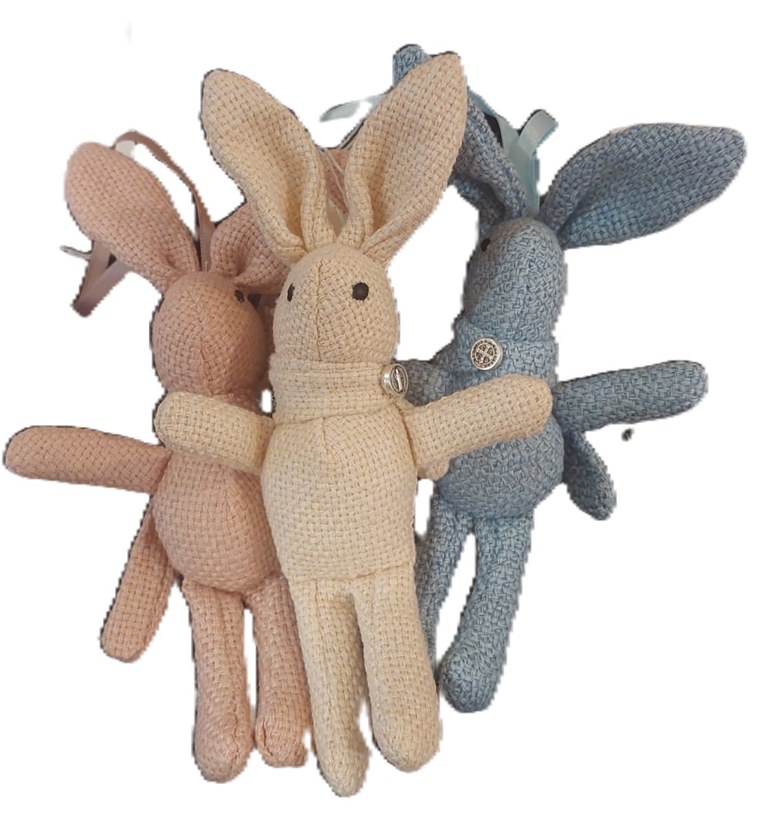 CONEJO TELA PARA COLGAR 20 CM1