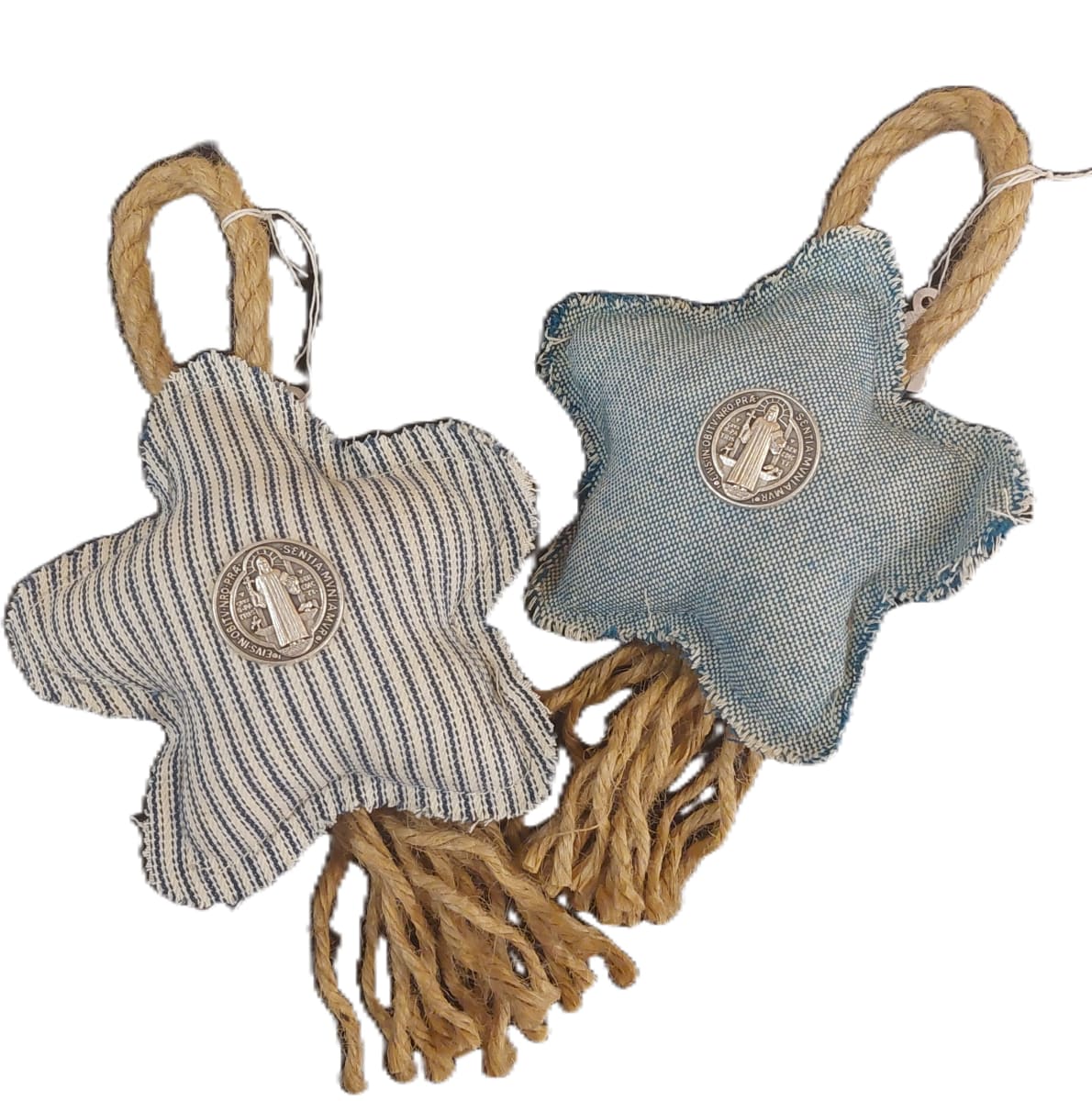 COLGANTE ESTRELLA CON YUTE NIÑO 20 CM2