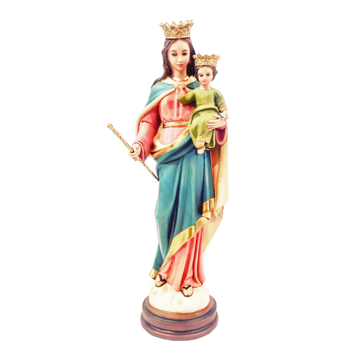 VIRGEN MARIA AUXILIADORA BRSJ 42CM1