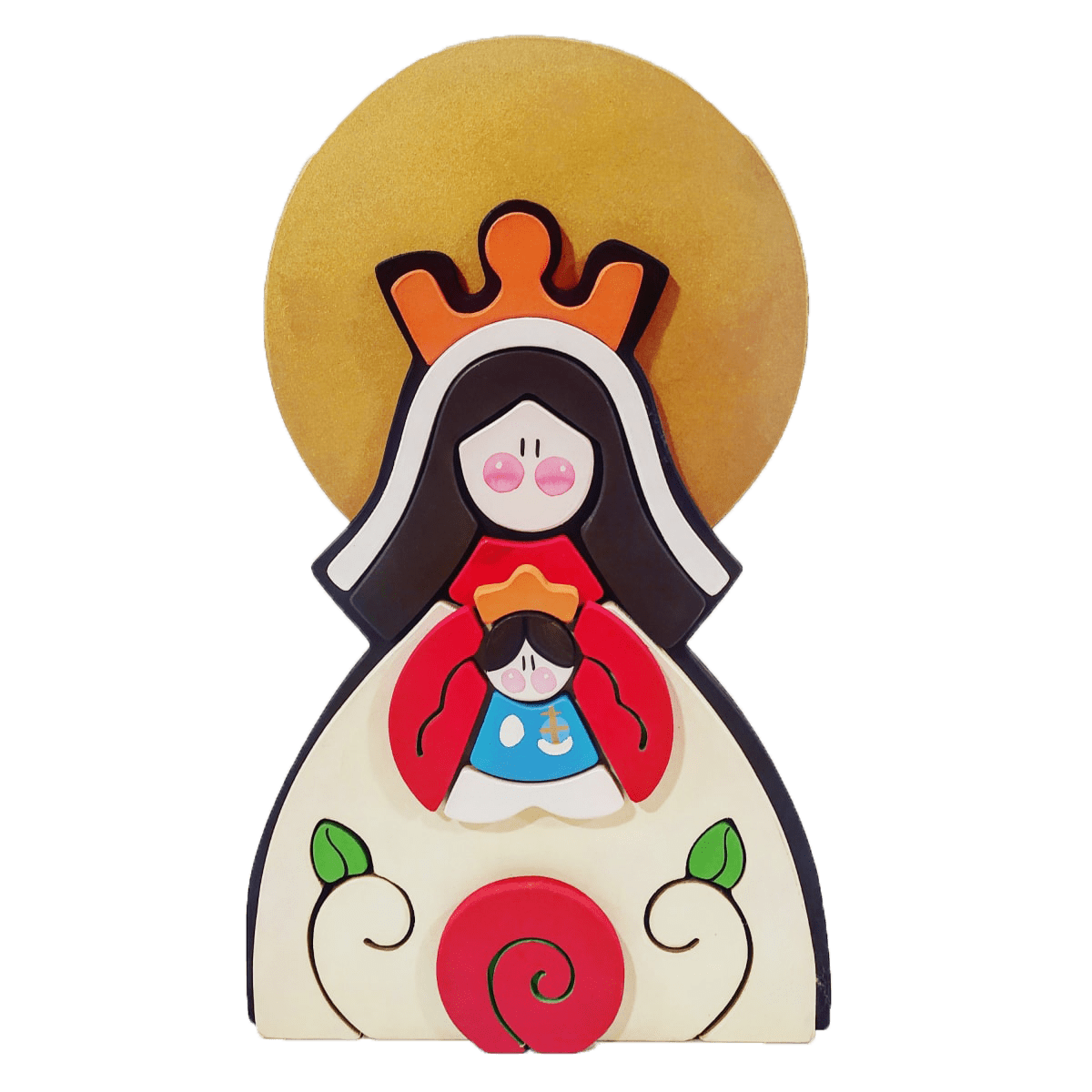 VIRGEN DE LOS DOLORES MADERA 40X24CM1