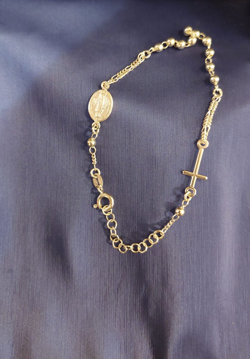 PULSERA MEDALLA VIRGEN MILAGROSA3