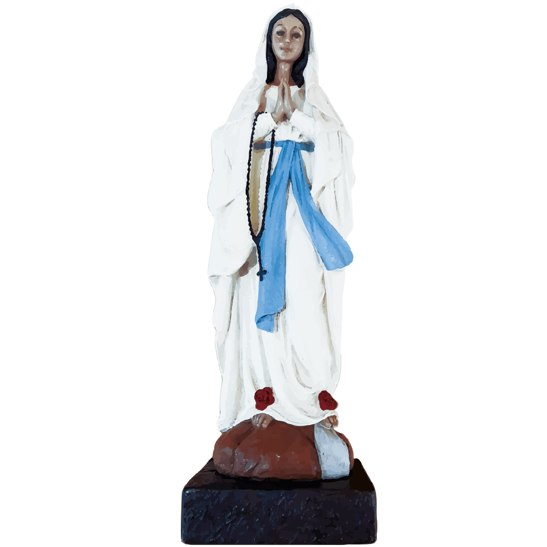 VIRGEN DE LOURDES 33CM1