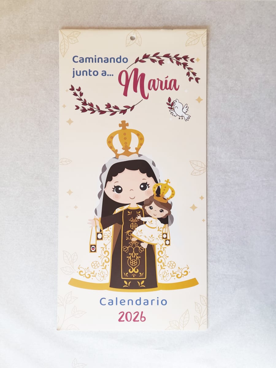CALENDARIO CAMINANDO CON MARIA 20261