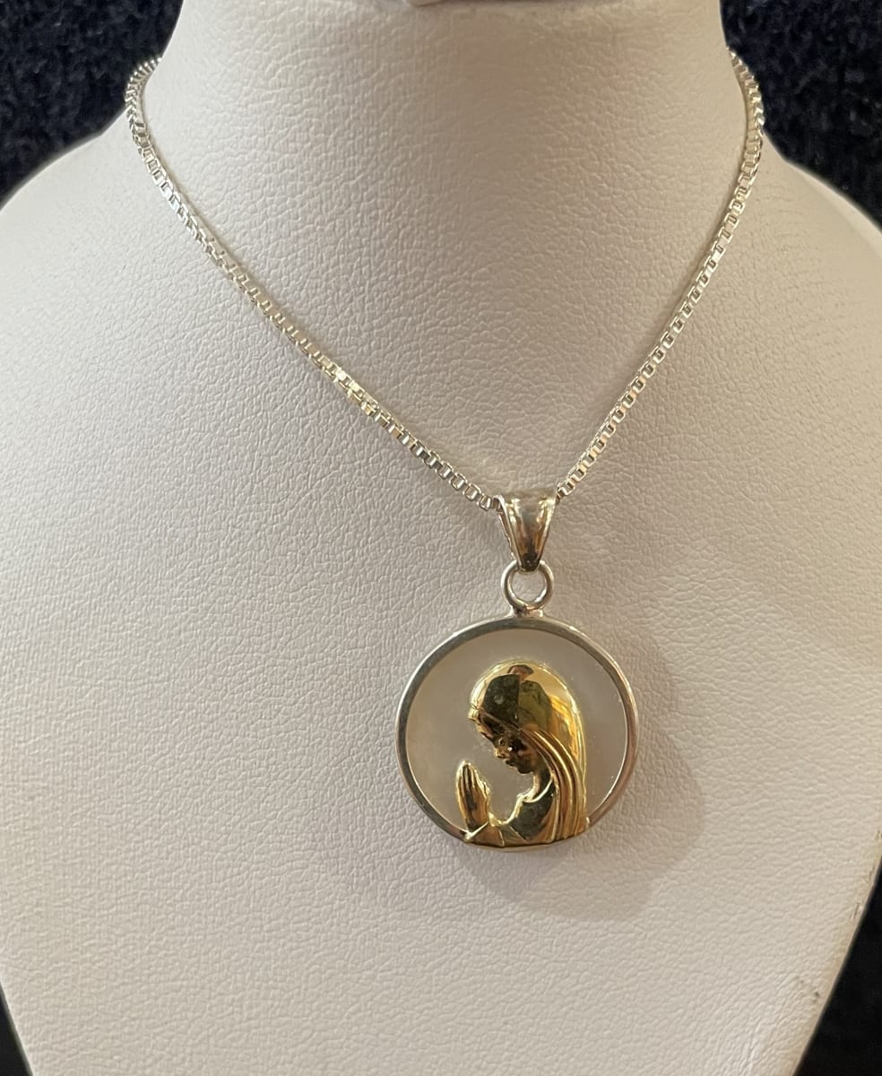 MEDALLA CRISTAL DUBLE 20 MM3