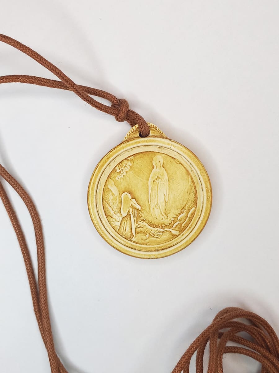 MEDALLA LOURDES CORDON 4CM3