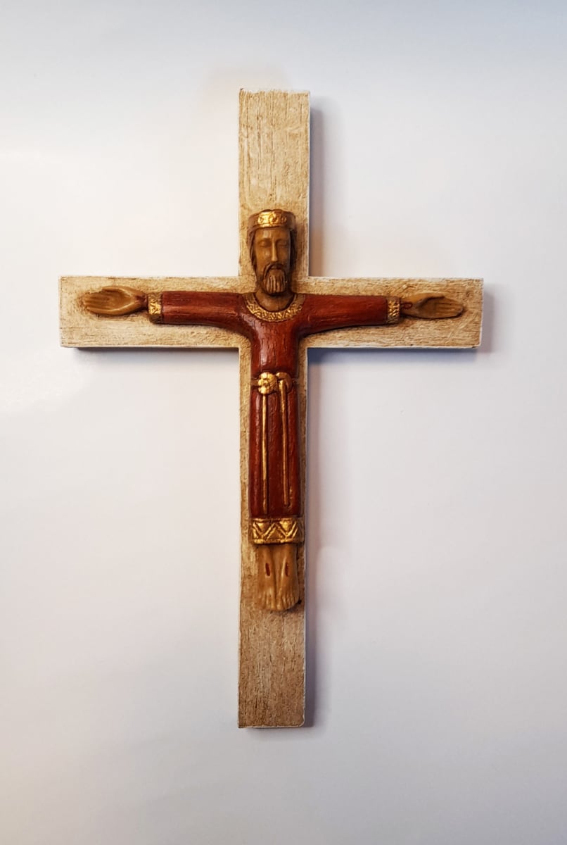 CRUZ SACERDOTE 19 CMS CON BASE1